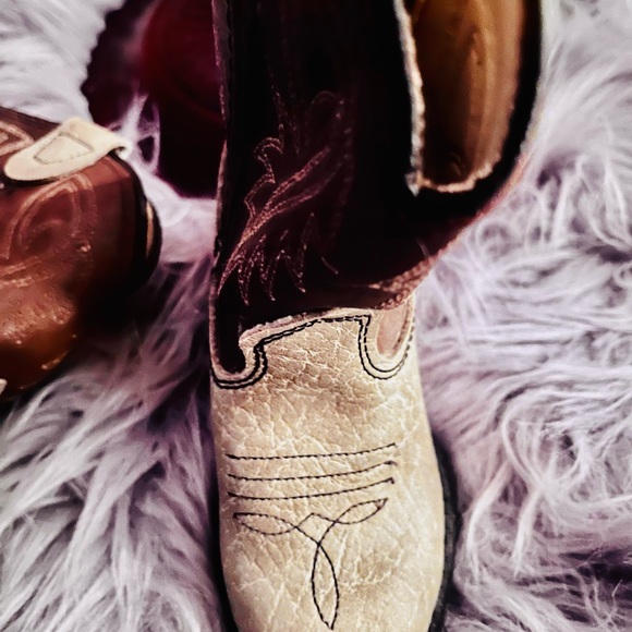 Broncos toddler cowboy boots size 4 D - Picture 4 of 5